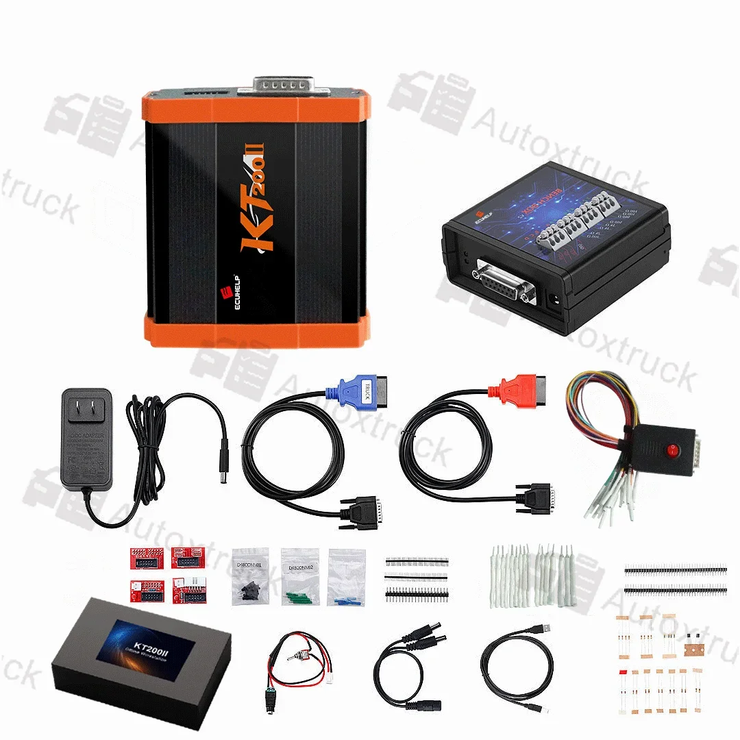 New Gen2 KT200II ECU Programmer KT200 II + Dongle Chip Tuning DTC OBD/BOOT/BDM/JTAG Optimized  hardware Support ECU Maintenance