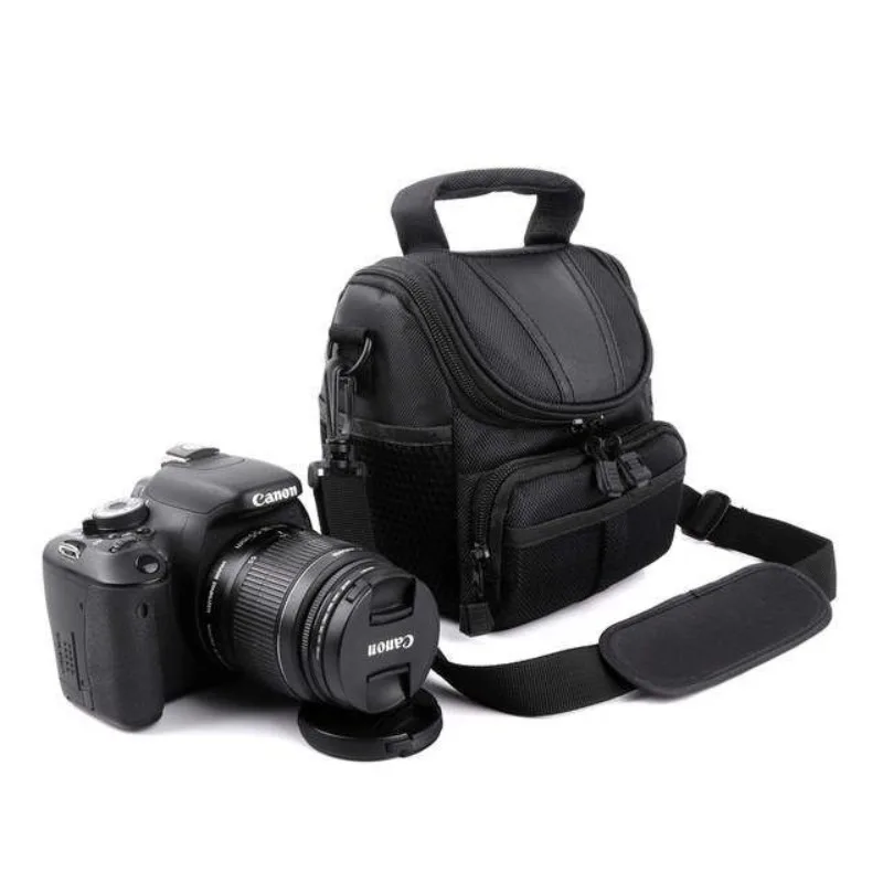 Tragbare, leichte Kameratasche, kompatibel mit Nikon D40 DSLR, Umhängetasche, Schutztasche, kompakte Aufbewahrungstasche