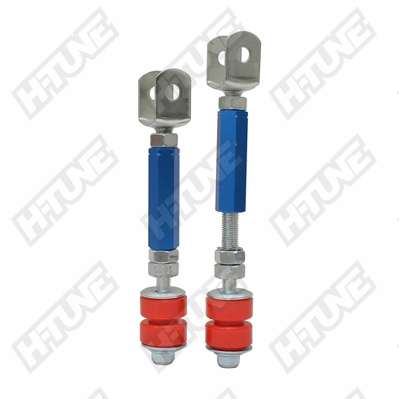 Front & Rear Adjustable Extended Sway Bar End Links For Land Cruiser 100