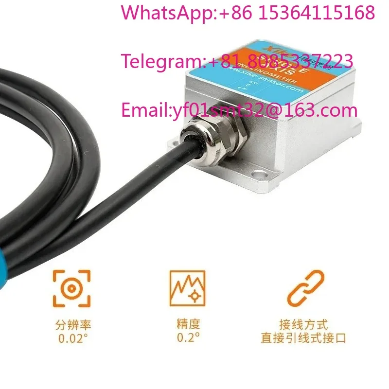 Single axis digital output tilt sensor, slope sensor, horizontal angle inclinometer, XK260D-77