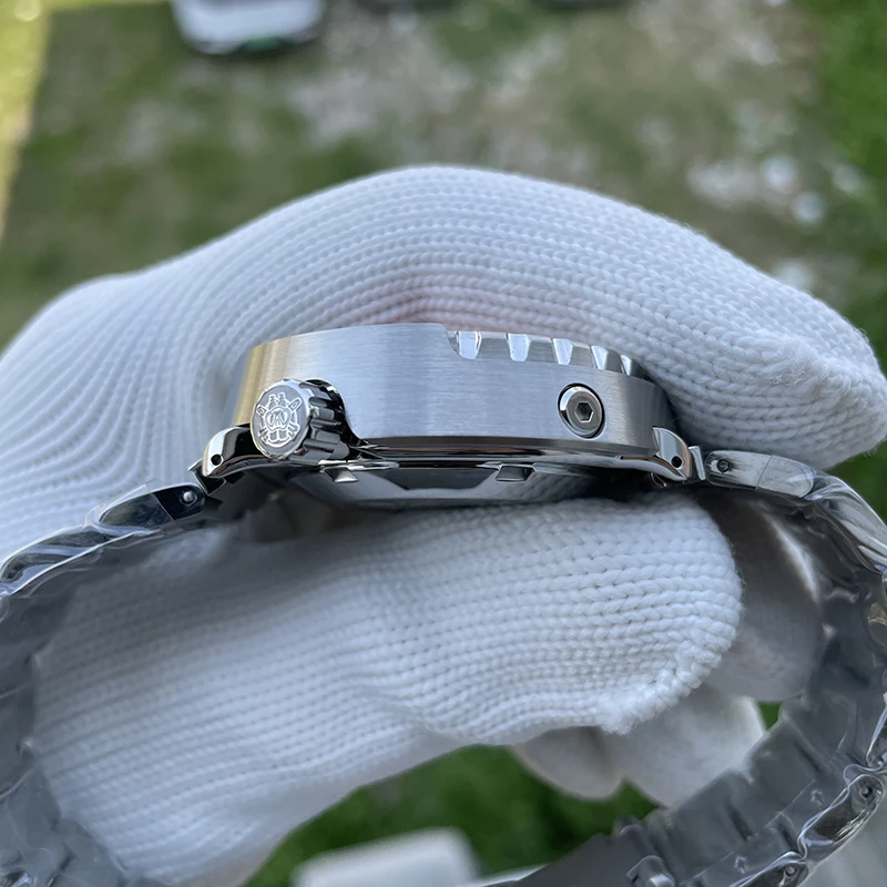 STEELDIVE Men Diving Watch 47.5mm Tuna Automatic Mechanical Wristwatch 30ATM Waterproof C3 Luminous NH35 Steel Bezel Military