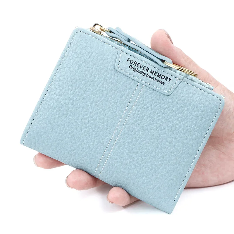 جديد قصير المرأة المحفظة عالية الجودة بلون سستة عملة جيب حامل بطاقة الإناث محفظة صغيرة عملة جيب محافظ للفتيات