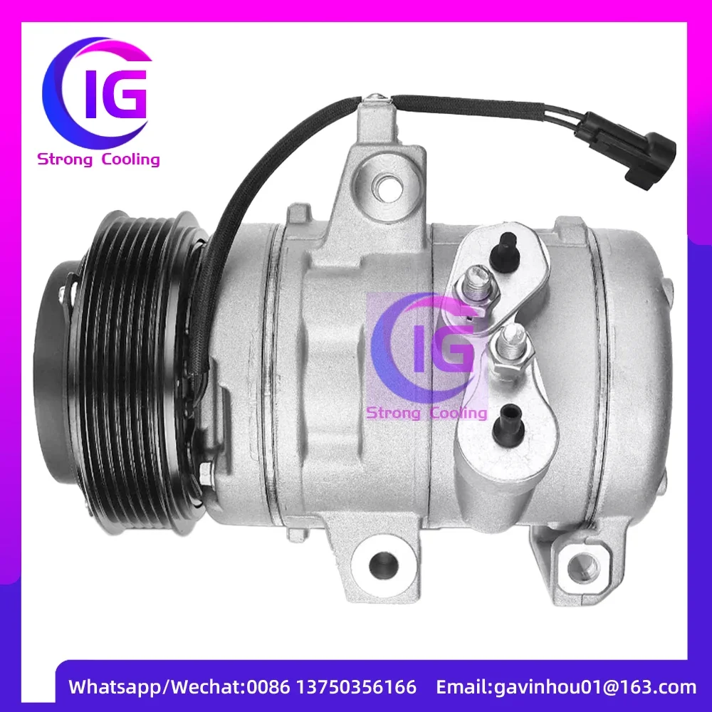 Auto AC Air Conditioner Compressor DKS17DS with Clutch for Ford Focus 08-11 Transit Connect L4 2.0L 8S4Z19703BA 98488