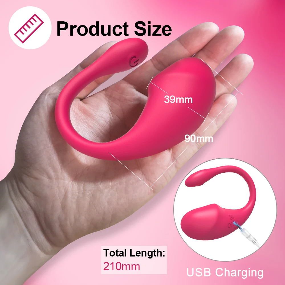 Wireless Bluetooth G Spot Dildo Vibrator for Women APP Remote Control Wear Vibrating Egg Clit Female Vibrating Panties Sex Toys