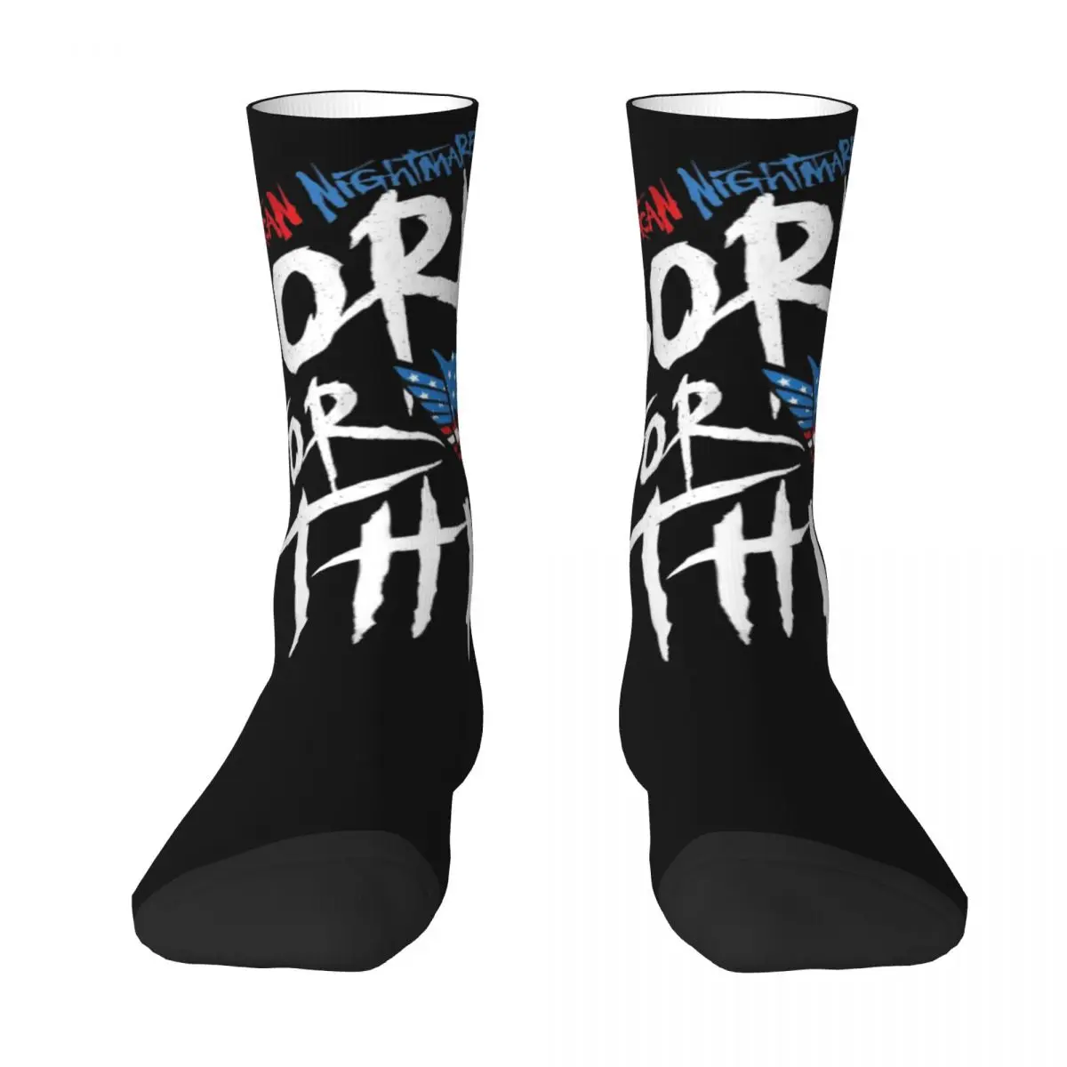 Cody Rhodes Stockings wrestlemania Pattern Trendy Socks Winter Non Slip Socks Women Men Skateboard High Quality Socks