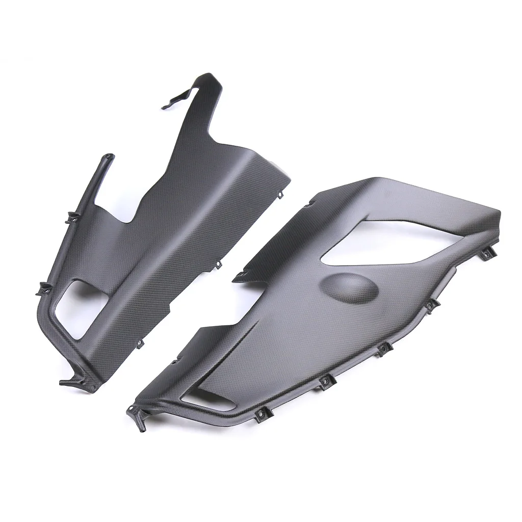 For Ducati Panigale V4 Modified Carbon Fiber Underside Chassis Fairing Side Panel Housing