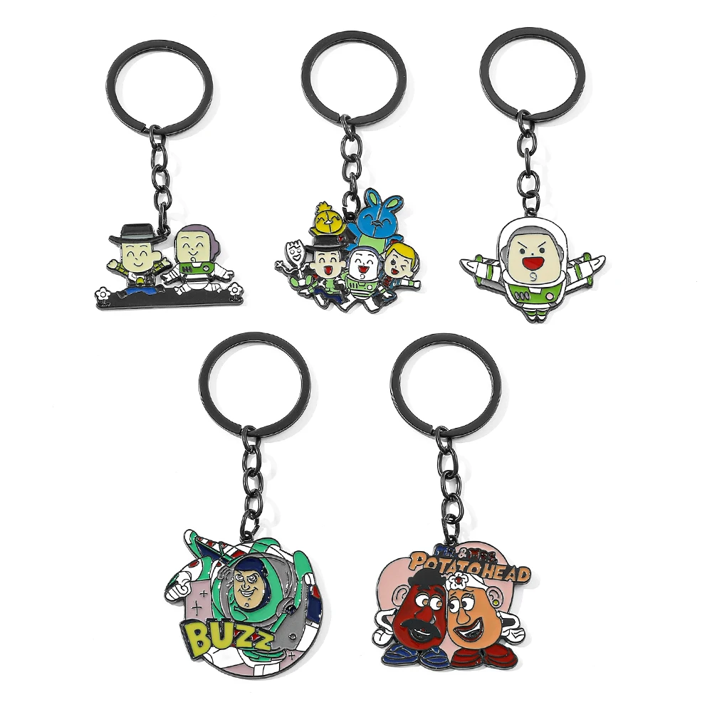

Toy Story Cartoon Anime Doll Cars Keychain Pendant for Men and Women's Universal Decorative Products Accessory Gift