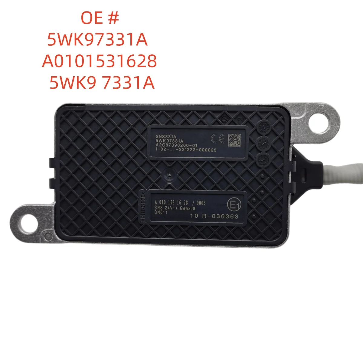 High quality New  5WK97331A  A0101531628 5WK9 7331A  Nitrogen Oxide Sensor NOX Sensor for Mercedes Benz