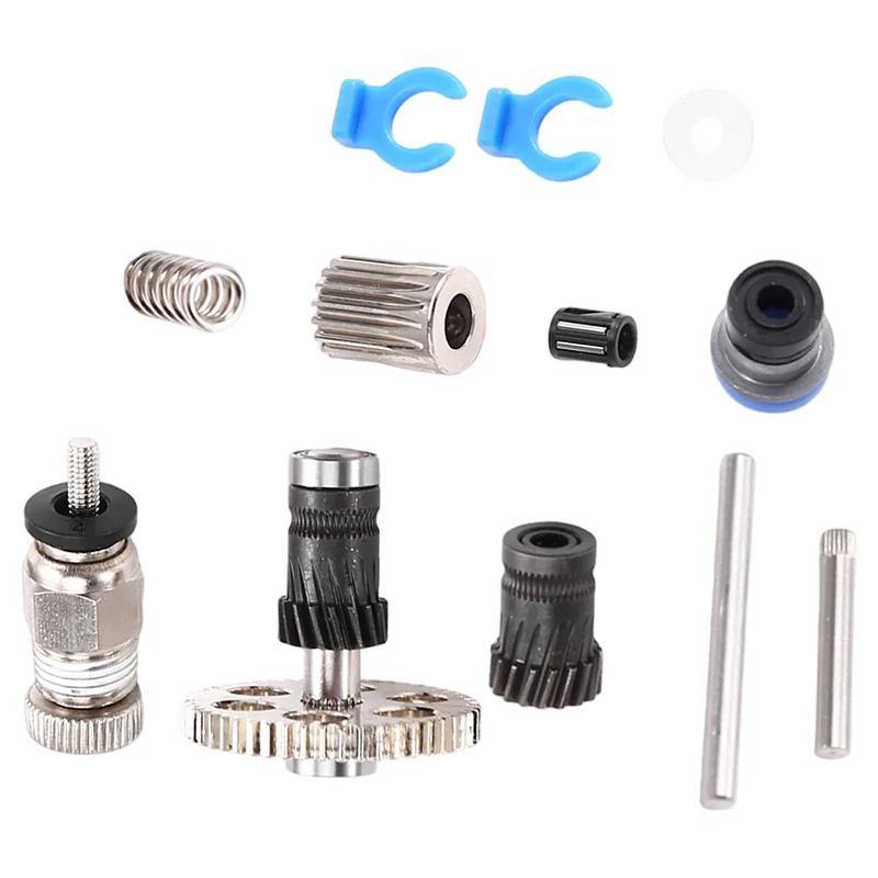 

New--HRC60+ DDB Drive Gear Kit Dual Gears For B M G Extruder Btech Upgrade 3D Printer Gear Set 3D Printer Kit