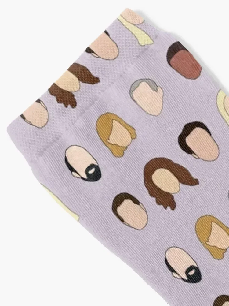 the west wing Socks cool anti slip football new year sport Ladies Socks Men's