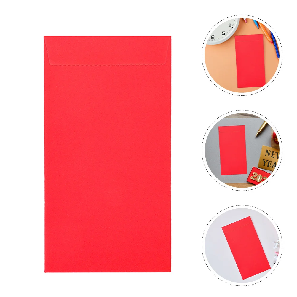 

50pcs Red Envelopes Vintage Chinese Style Traditional Money Envelope For Cash Budgeting Wedding Festival Gift Giving Envelope