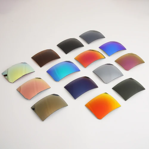 Glintbay 1,0mm TAC gafas de sol polarizadas multicolores lentes revestimiento antiarañazos sombras UV400 lentes protectoras para gafas de sol