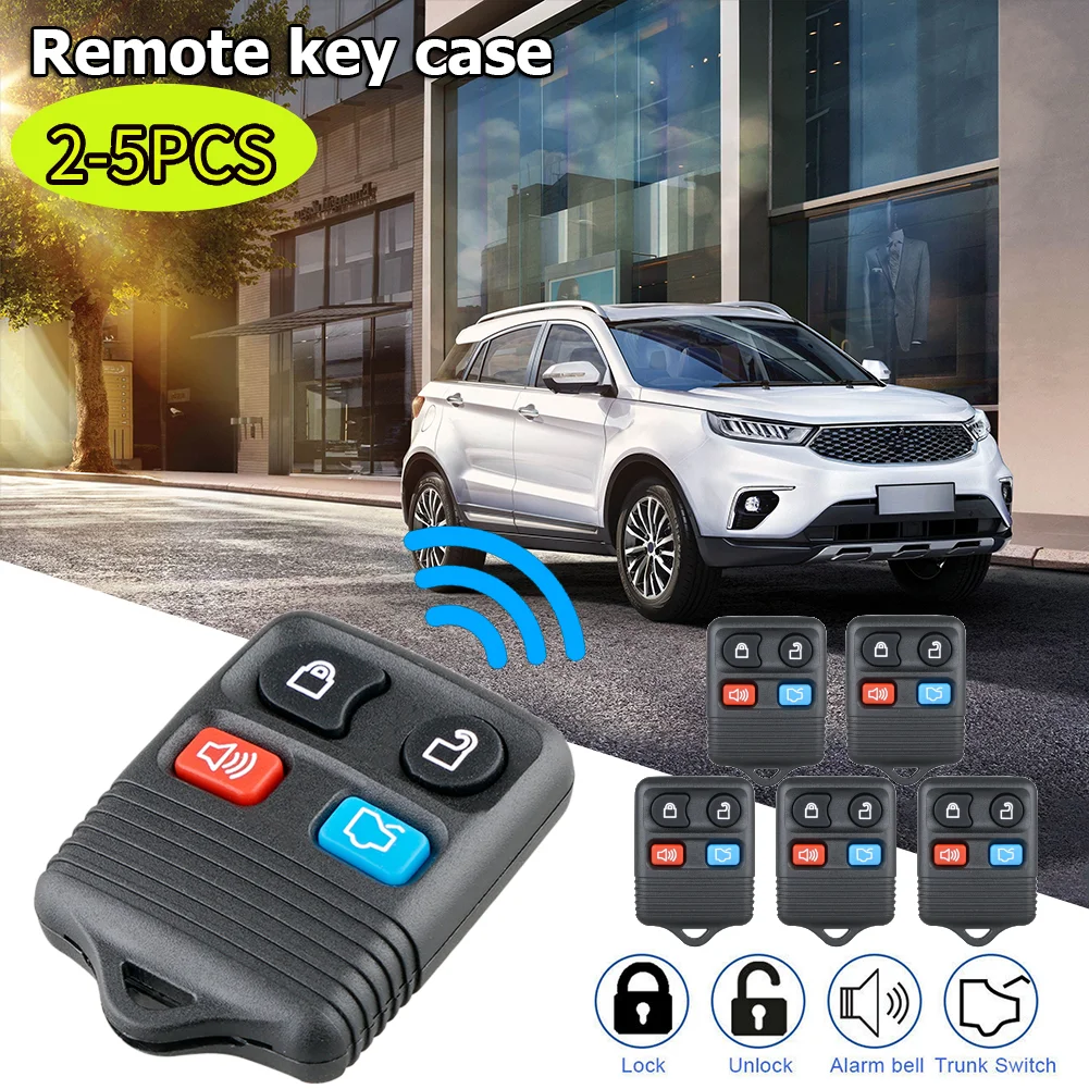 2-5pcs 4 Button Keyless Entry Fob 315MHz Keyless Entry Remote Control Clicker Transmitter for Ford Escape Excursion Expedition