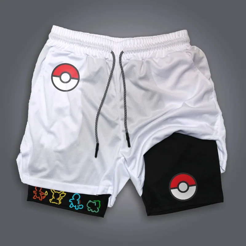shorts-casuais-esportivos-e-modernos-masculinos-e-femininos-com-estampa-de-pokemon-shorts-de-duas-camadas-para-esportes-de-praia-e-fitness-na-moda-de-verao