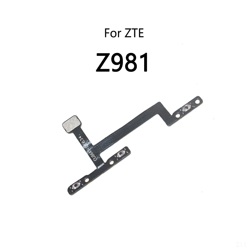 Power Button Switch Volume Mute Button On / Off Flex Cable For ZTE
