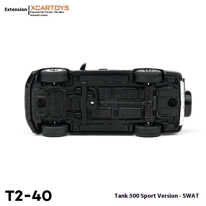 

Tuoyi XCARTOYS 1/64 модель автомобиля из сплава, игрушечный танк 500, спортивное издание - специальное полицейское украшение для рабочего стола, подарок на день рождения, в наличии, круто