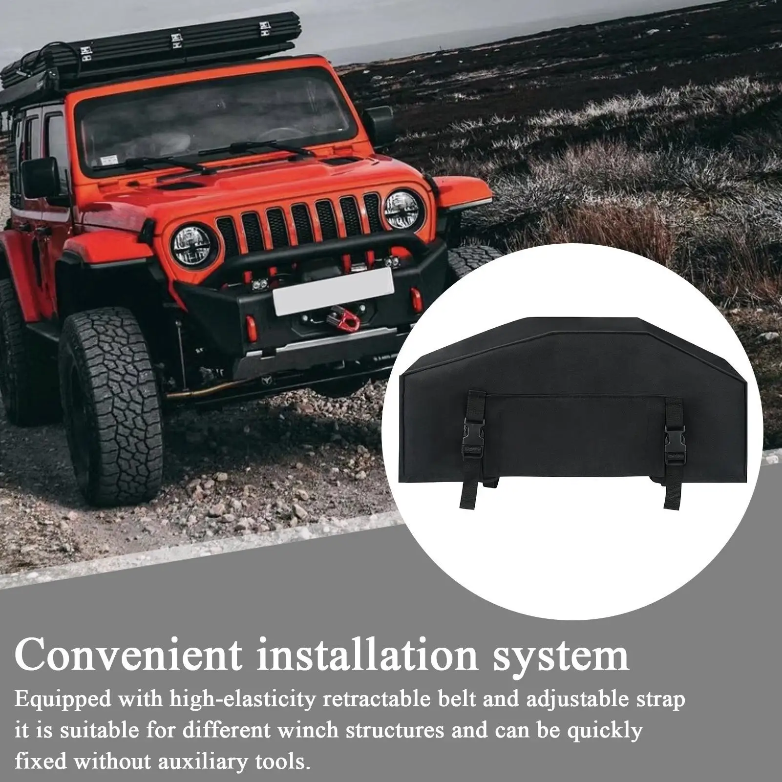 واقية غطاء الونش 8000-12000lb مقاوم للماء غطاء الونش في الهواء الطلق الغبار واقية الحرس لقارب شاحنة مقطورة دراجة نارية البحرية فان