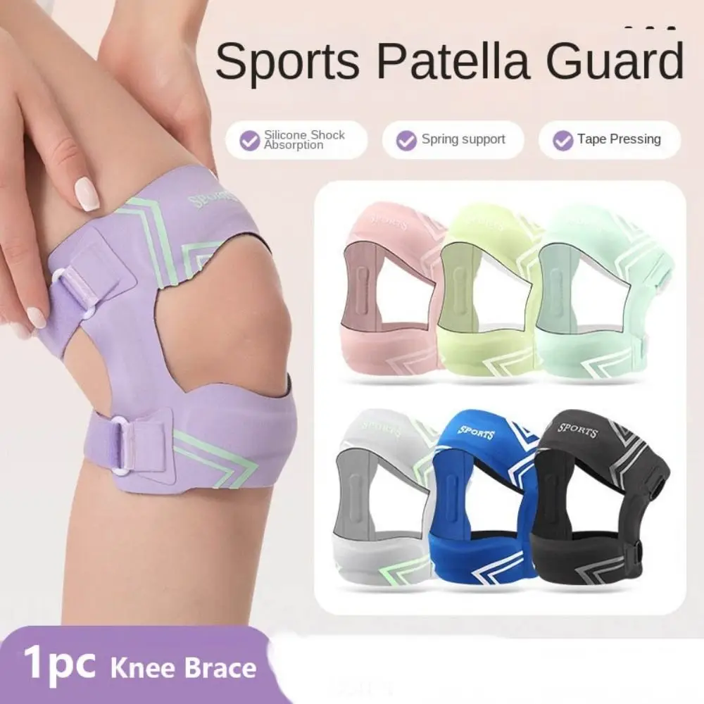 

Adjustable Knee Brace Non Slip Protection Knee Patella Support High Elastic Joints Protector Knee Protection Booste Fitness