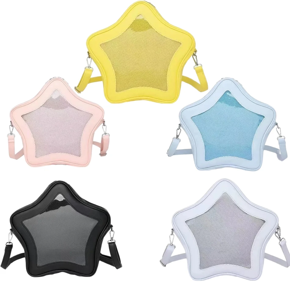 

Original Cute Kawaii Ita Bag Anime Five Pointed Star Two-dimensional Crossbody Bag Street Fashion Ulzzang Shoulder Bag