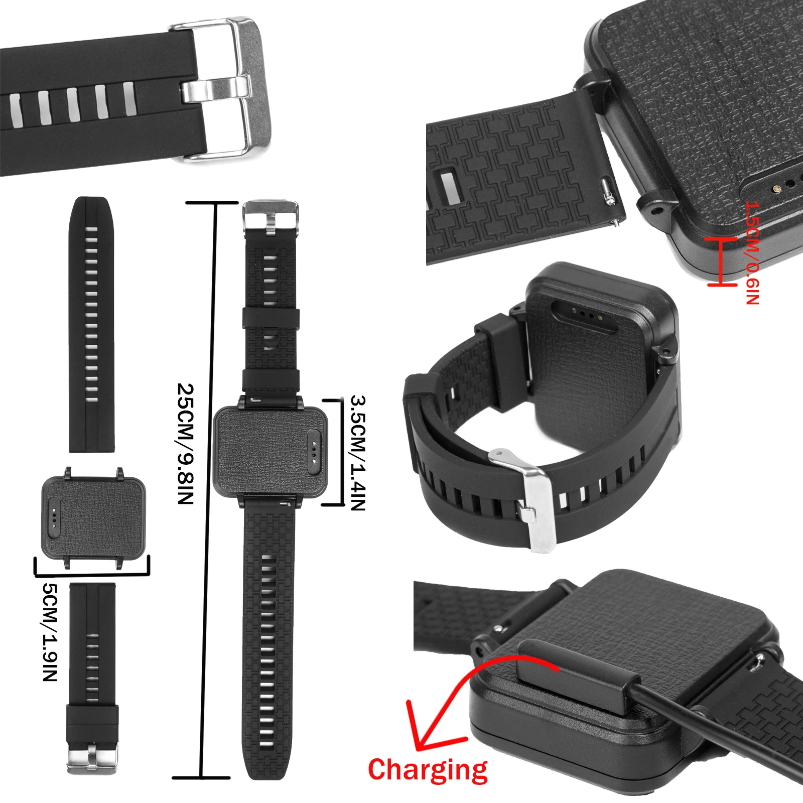 Ycall Restaurant Kitchen Equipment Wireless Call Waiter System 4 Watch Wrist Pager 1 Cooker Button