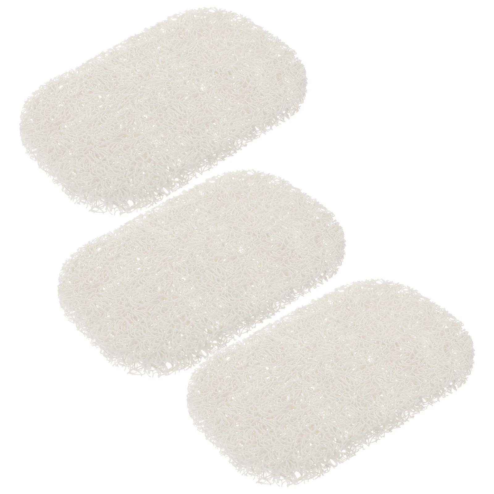 

3Pcs Colorful Sponge Soap Dish Soap Holder Tray Anti-Skid Fast Drying Wash Basin Use for Kitchen Bathroom Shower