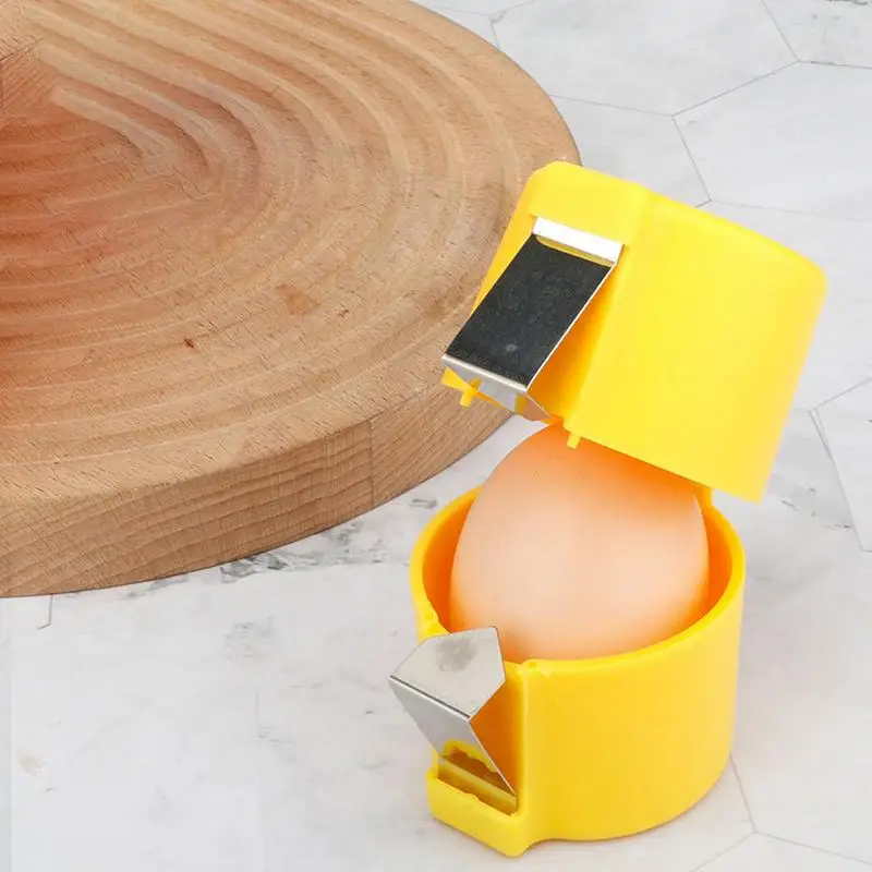 Egg Shell Opener Portable Egg Opener Kitchen Handheld Egg-Shell Crusher Household Press Egg-Shell Separator Kitchen Gadgets