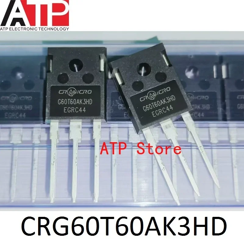 10PCS/LOT 100% New Original CRG60T60AK3HD G60T60AK3HD TO-247 G60T60 60T60 Transistors IGBT 600V 60A In Stock