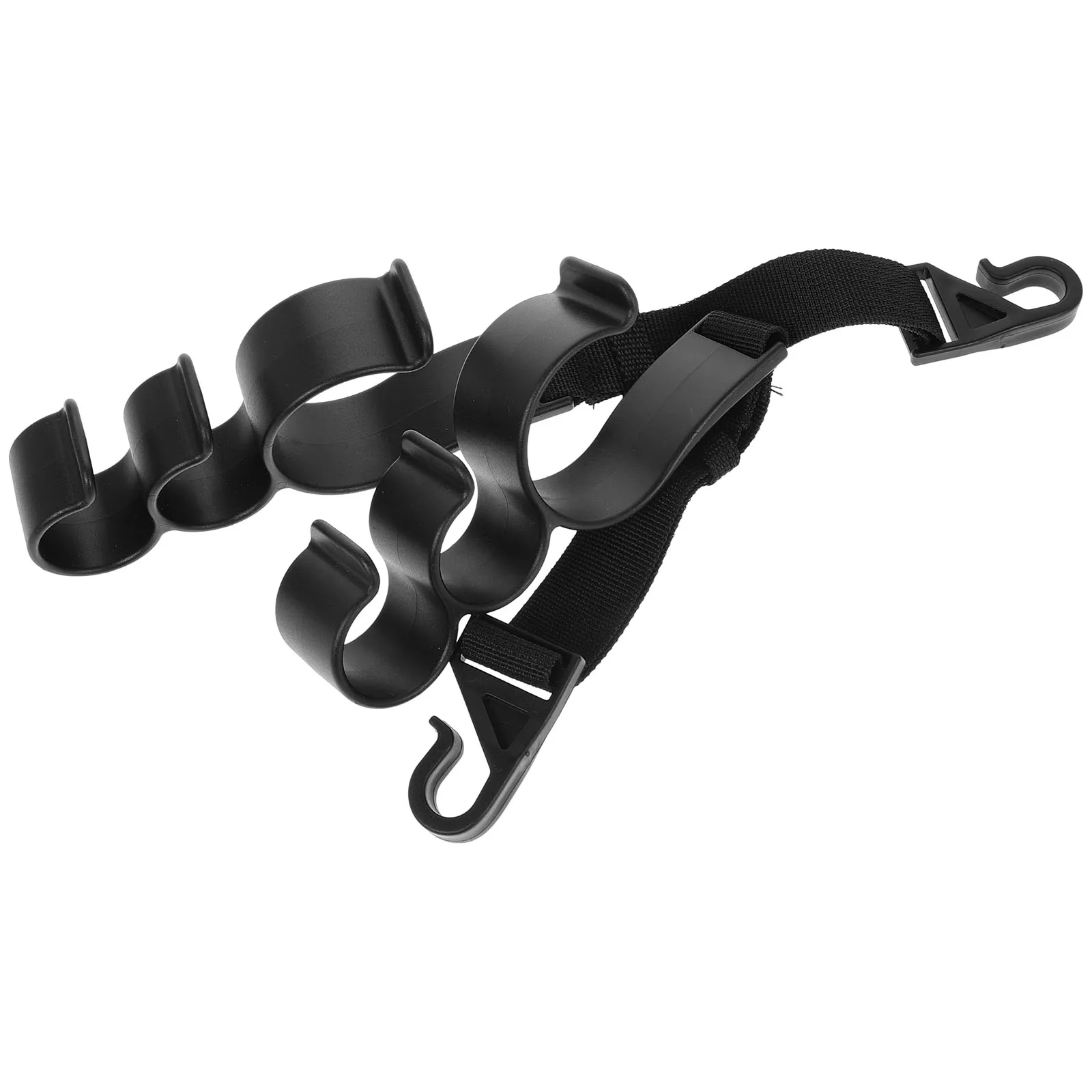 

Car Umbrella Hook Adjustable Seat Headrest Hooks for Purses Bags Black Hanging Rod Multifunctional Durable Compact Easy for car