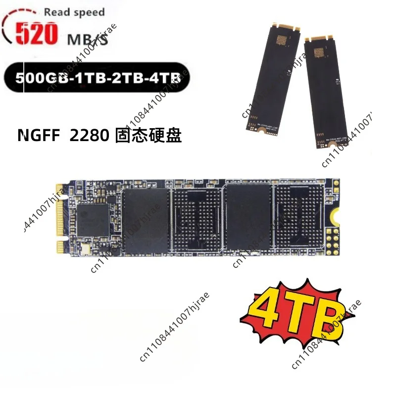 M.2 NGFF Expansion 1TB 2TB 4TB Built-in High-speed Solid State Drive Desktop Notebook Universal