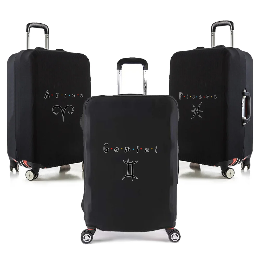 

Travel Essentials Luggage Cover Holiday Traveling Essentials Accessories Trolley Protective Suitcase Case Constellation Series