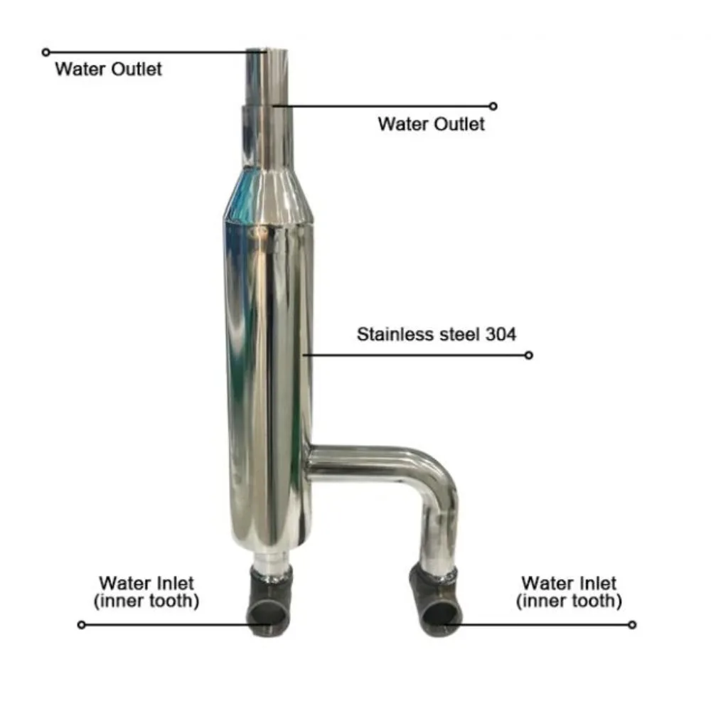 Outdoor Garden Music Dance Light Emitting Diode Fountain Project Accessories Stainless Steel Fountain Nozzle