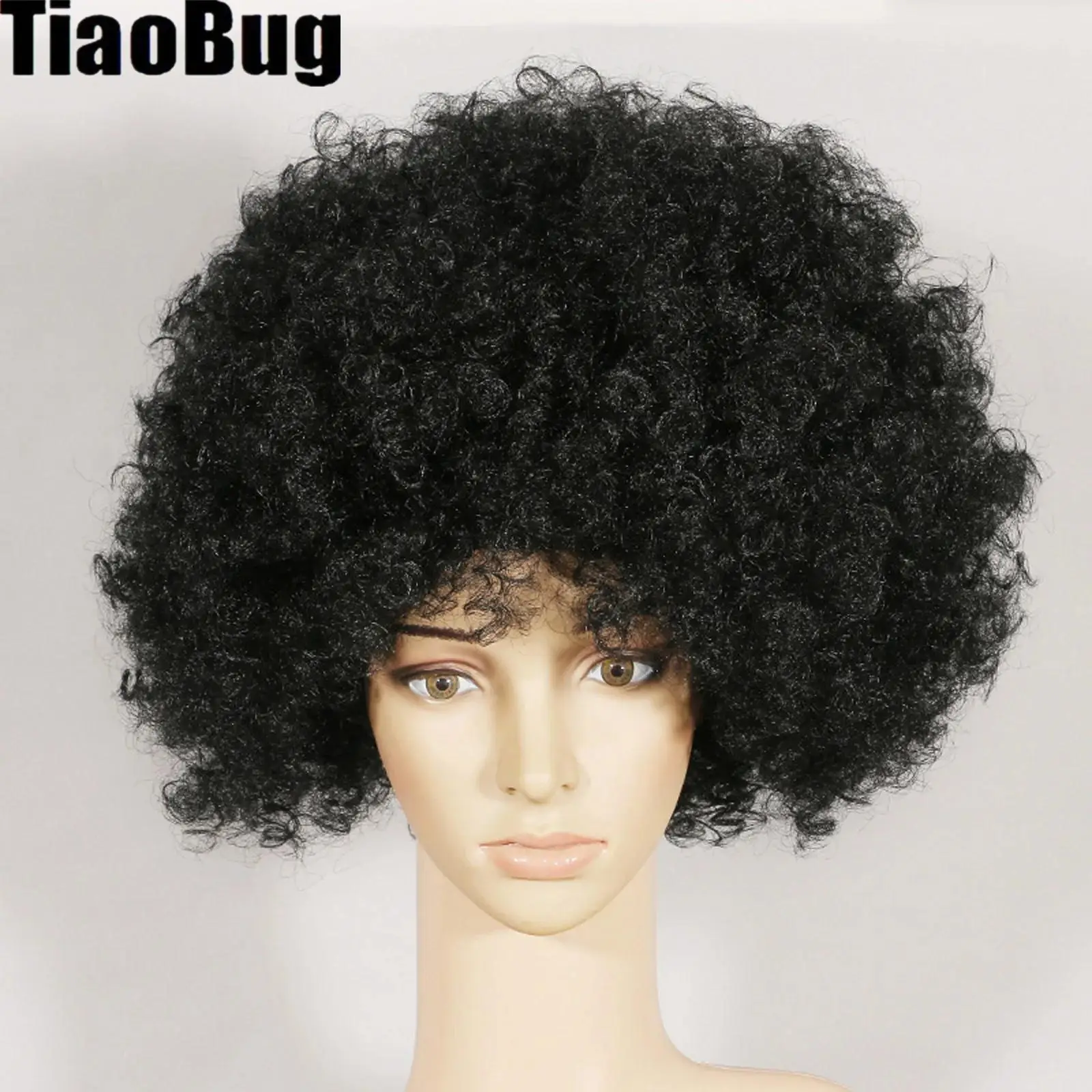 

1Pcs Unisex Afro Synthetic Clown Wig for Men Women Cosplay Anime Party Christmas Halloween Fancy Funny Wigs