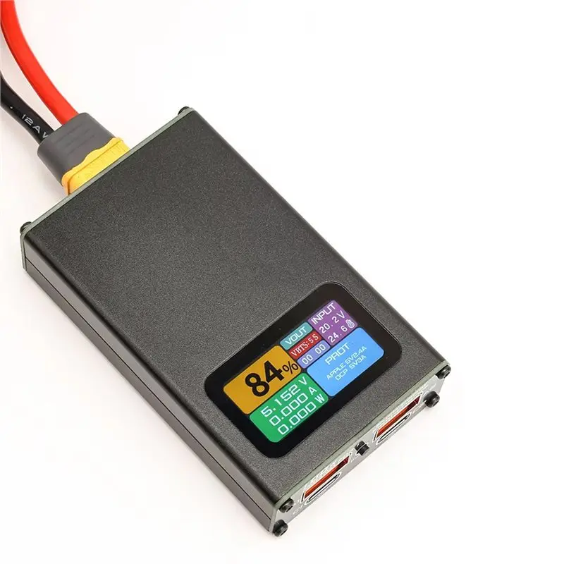 【EFFICIENT 】Lifepo4 3S 4S Digital PD3.1 100W 2S-6S Bidirectional Fast Buck-Boost Lithium Battery Charging Discharge