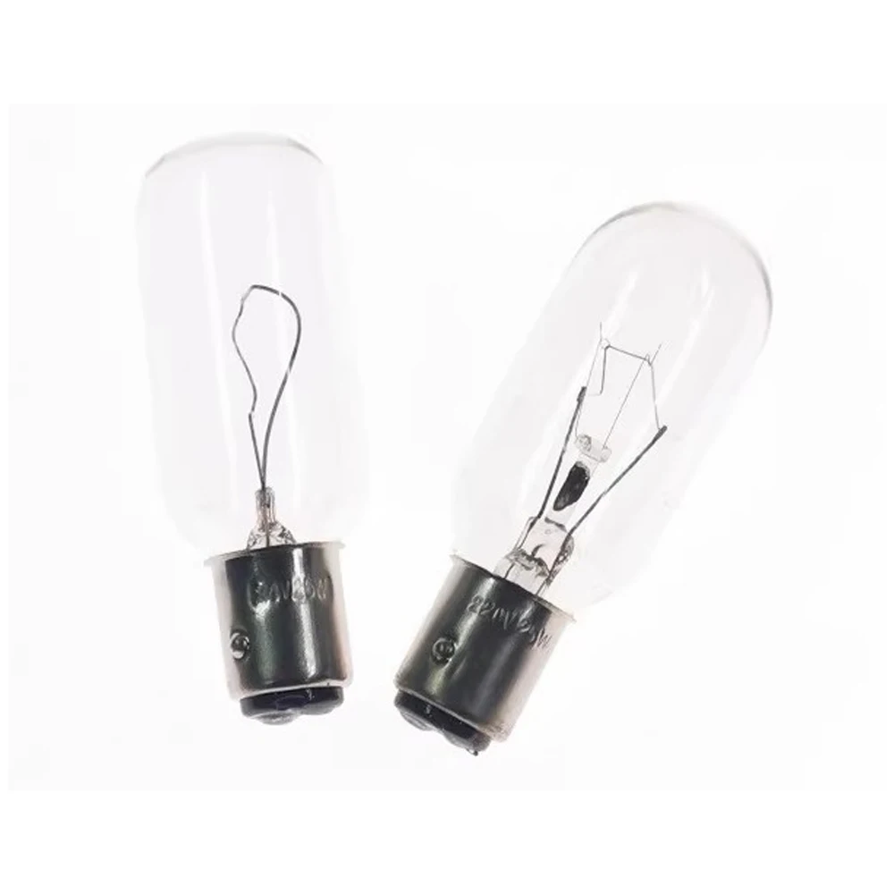 HoneyFly 5pcs BAY15D Marine Lamp Bulb 12V/24V/110V/220V 25W/40W Clear T25 Navigation Tungsten Wire Instrument Indicator Light