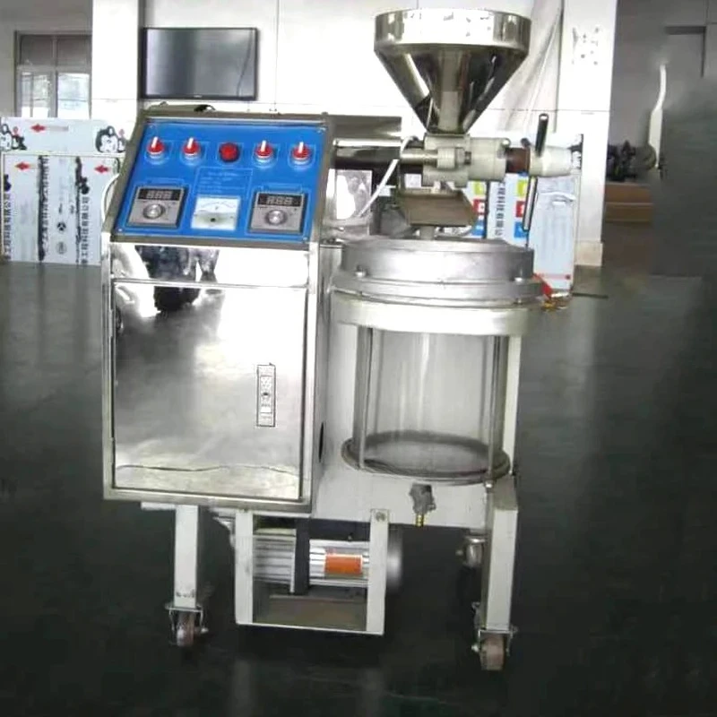 

20Kg/h Automatic Oil Press Machine, Commercial Squeezer for Peanut Sesame Walnut