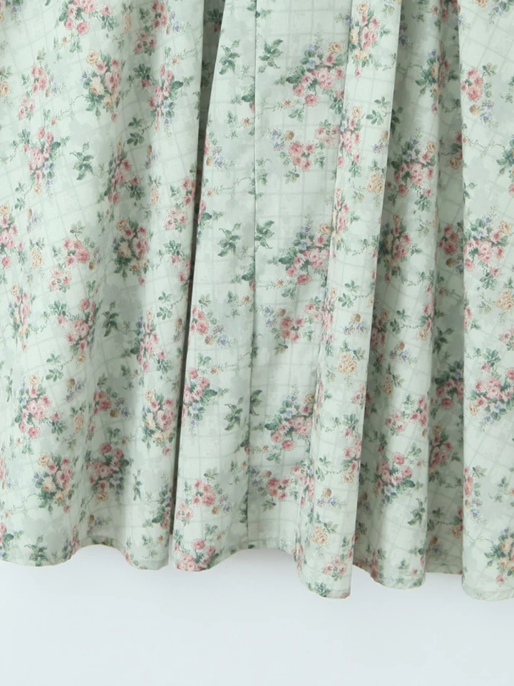 スリムフィットスチールリングウエストバンド花柄プリントスクエアネックストラップドレスレディースホリデースタイルミディ丈ドレスハイウエストサマー