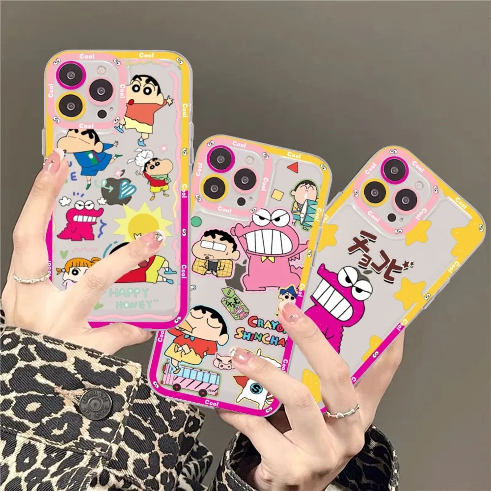 Cute-S-Shin-Boys-C-Chan-Anime-Crayon Phone Case For Samsung A 10 20 30 70 13 21 32 72 22 51 52 53 71 73 32 4g 32 5g Fundas