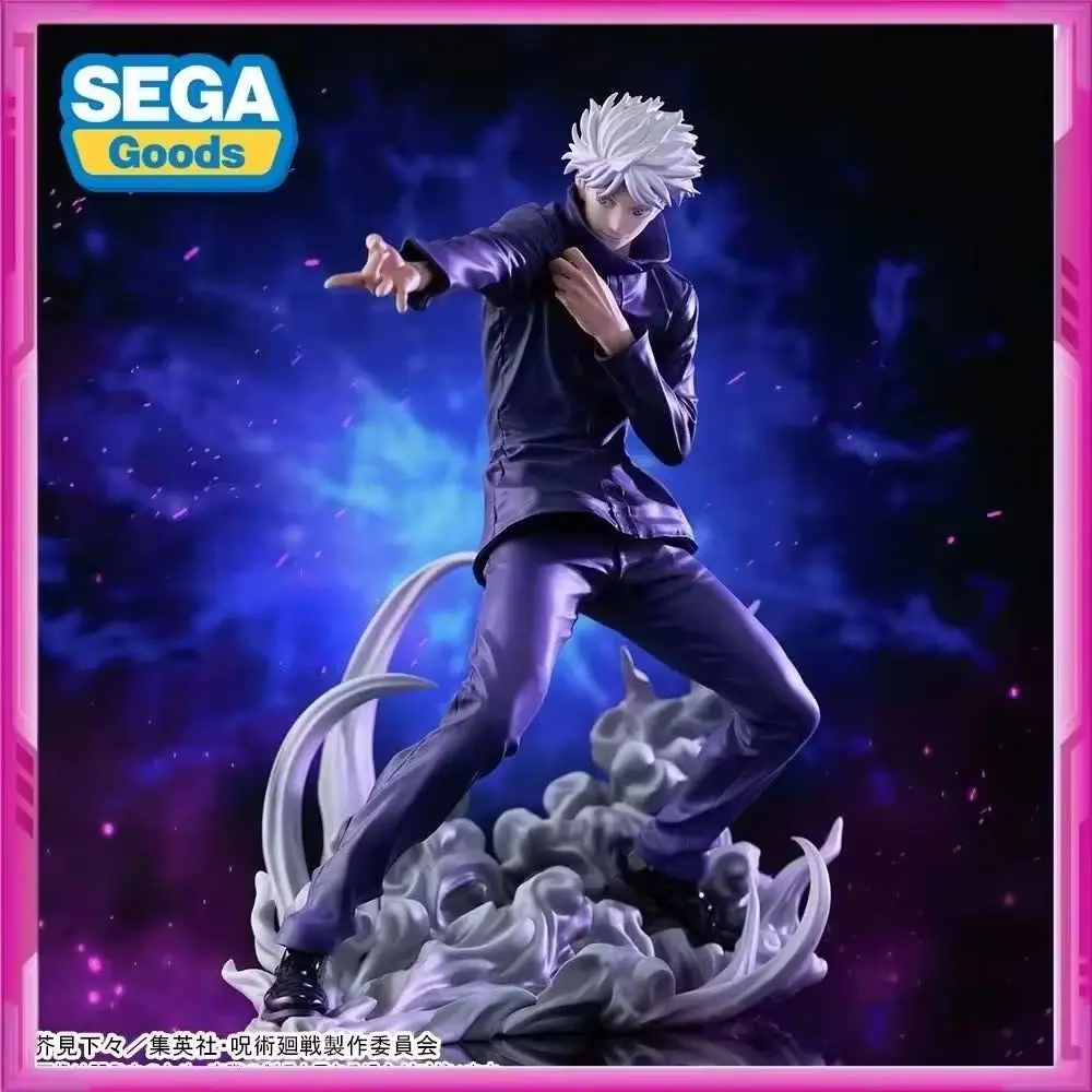 Original sega luminasta jujutsu kaisen gojo satoru pvc anime coleções de ação modelo figuras de brinquedo