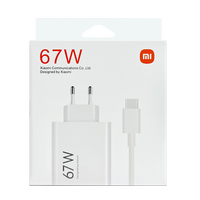 Xiaomi 67W Charger Turbo Fast Charge EU/US Adapter USB Type-C Cable for Redmi Note Pro Mi 13 Lite K60 K60E K50 Poco Phone