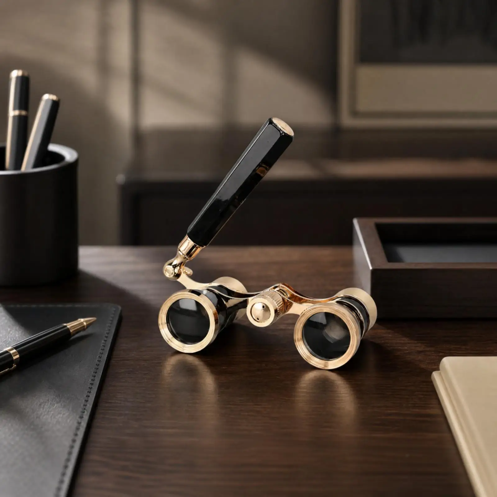 Vintage-Style Table Decoration Compact for Desk, Living Room