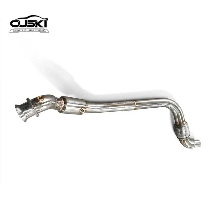 Componenti di scarico ad alte prestazioni adatti per Lexus IS200T IS250 IS300 2016-2019 Downpipe di scarico in acciaio inossidabile 2.0T