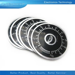 5pcs/lot 0-100 WTH118 potentiometer knob scale digital scale can be equipped with WX112 TOPVR In Stock