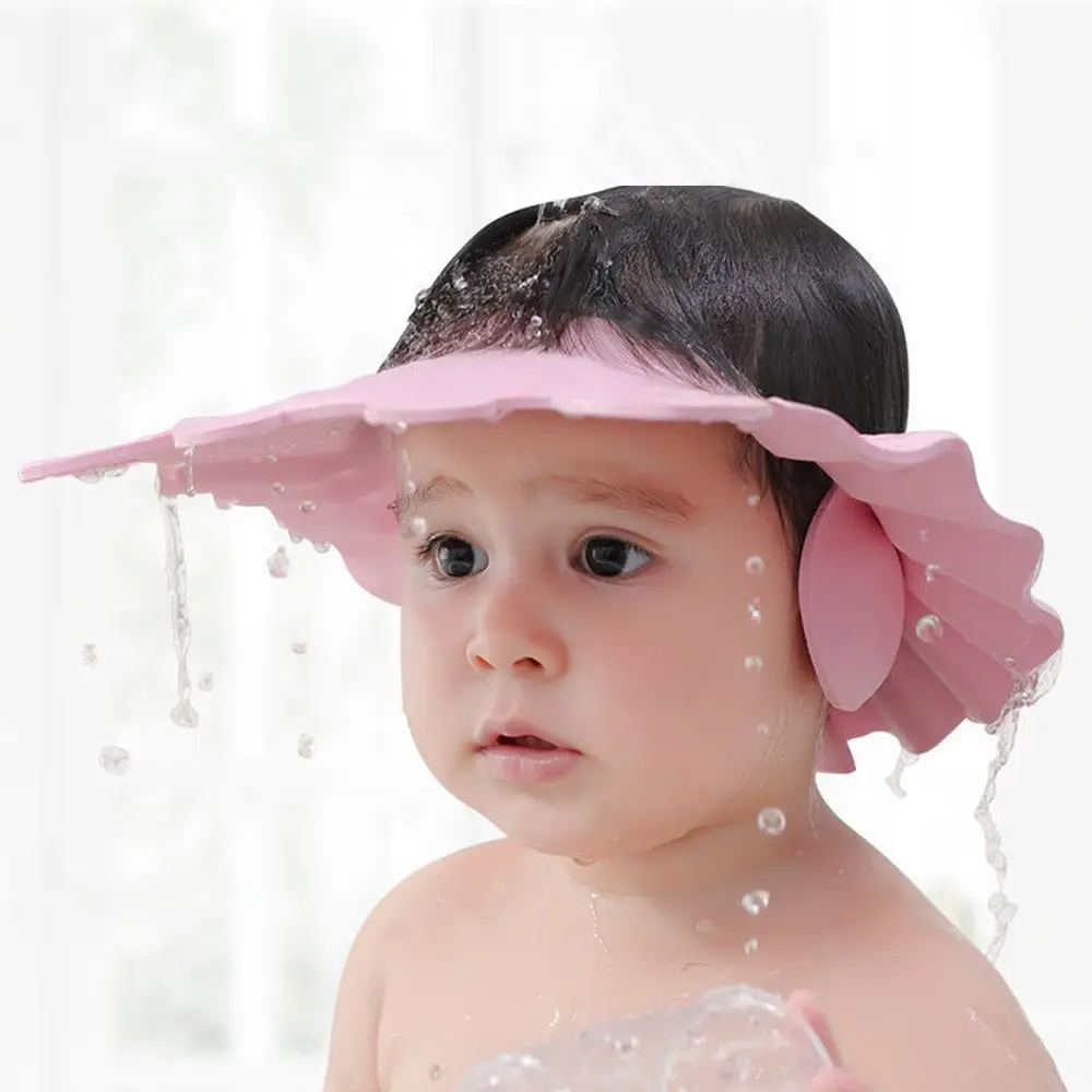 

Protect Ear Protection Hair Shield Hair Wash Hat Shower Cap Bath Head Cover Shampoo Artifact