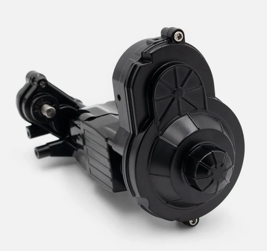 

KYX 1/10 Axial SCX10 II AX90046 CNC Aluminum Dual-Speed Gearbox Heavy-Duty Metal Transmission Upgrade Kit RC Crawler Parts