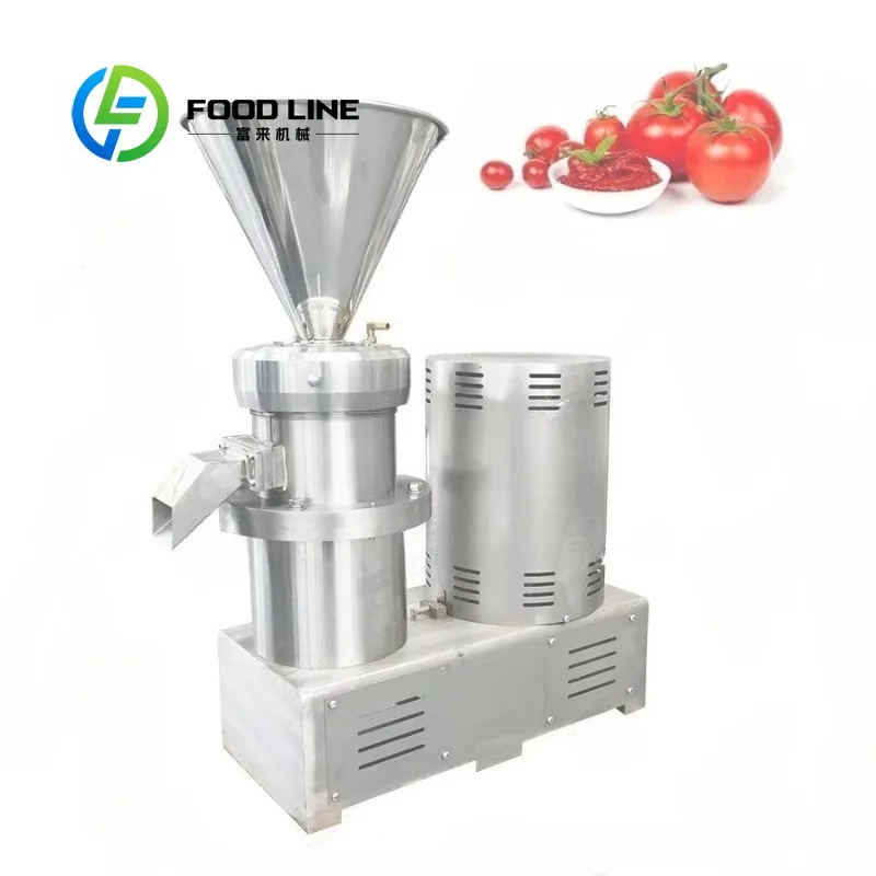 Molinillo de ajo y jengibre personalizado, procesamiento de pasta de pimienta roja, mermelada de ketchup, máquina para hacer salsa de tomate