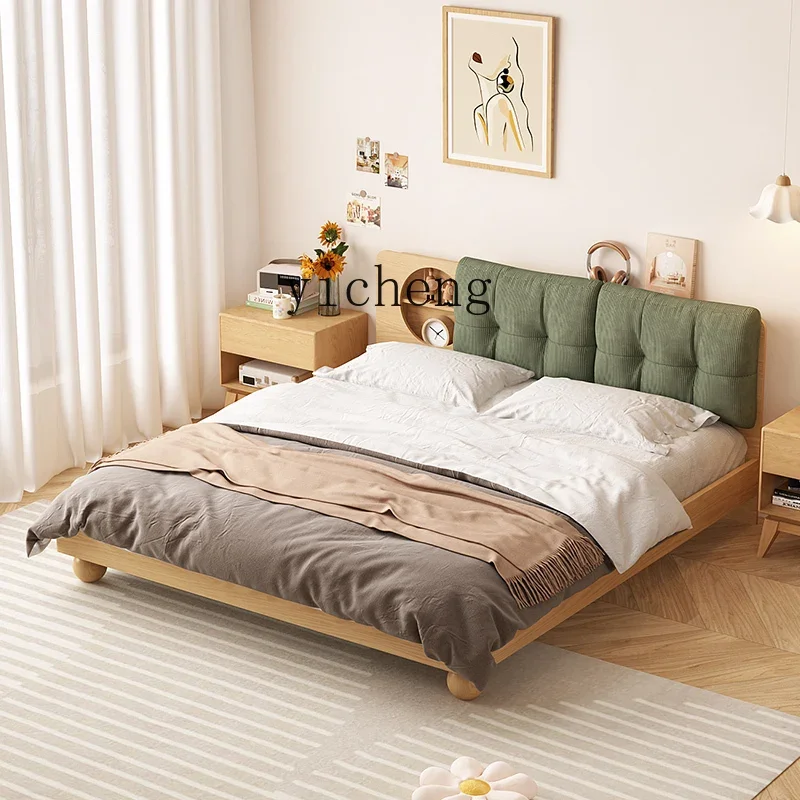 Zc Solid Wood Bed H…