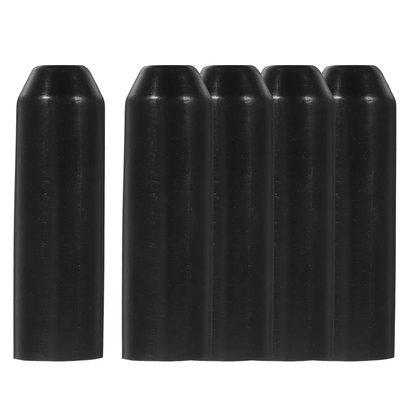 

5 шт. термоусадочных колпачков для изоляции и защиты проводов, надежная фиксация, термоусадочная обмотка для кабелей, защитные уплотнители для проводов