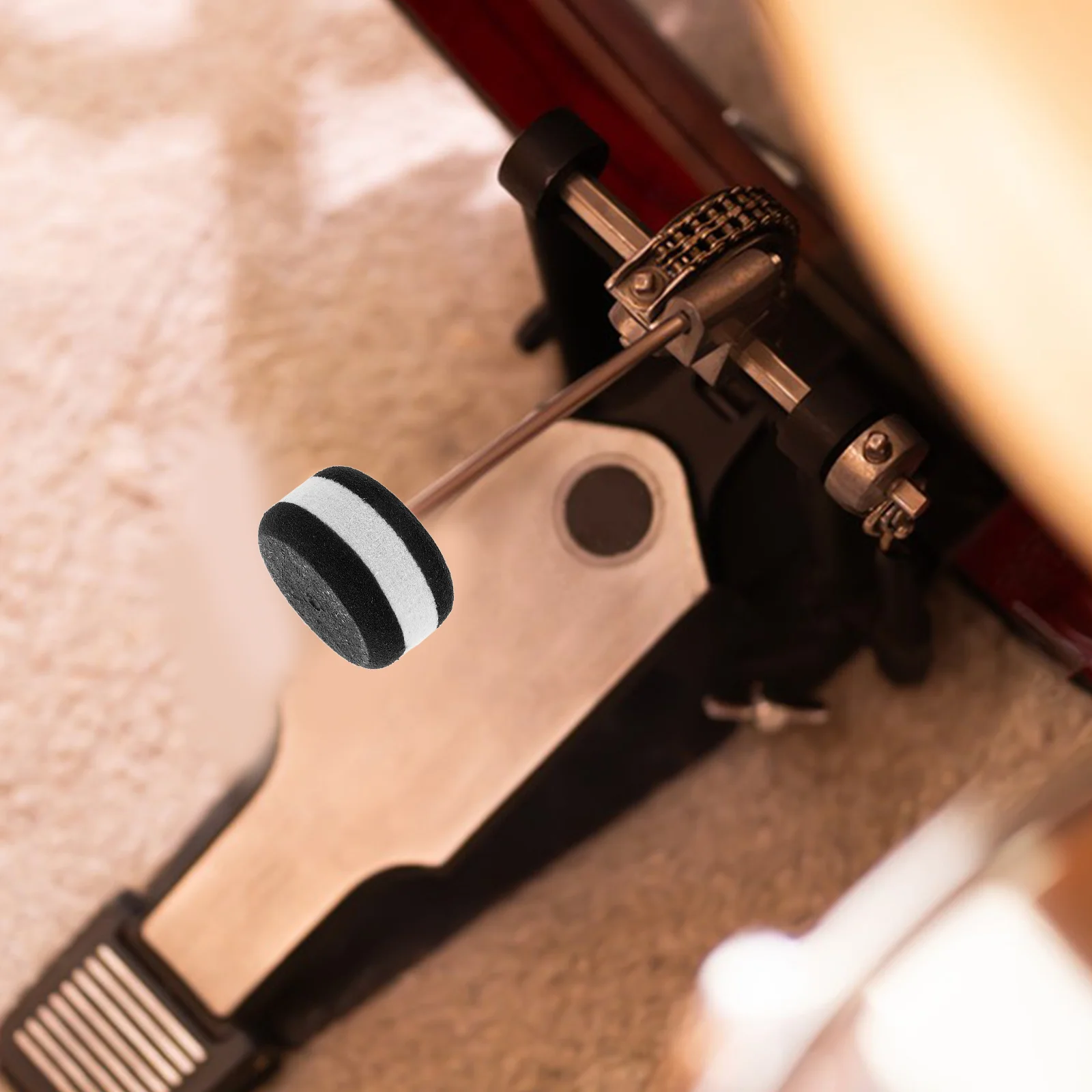 

Step on The Hammer Drumming Accessories Felt Head Percussion Beater Washer Replacement