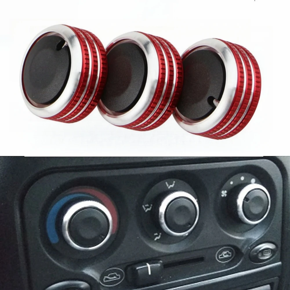 AC Knobs for Daewoo Matiz Chevrolet Joy Exclusive 98 Car Heater Heat Climate Switch Control Buttons Dials Frame A/C Air Knob