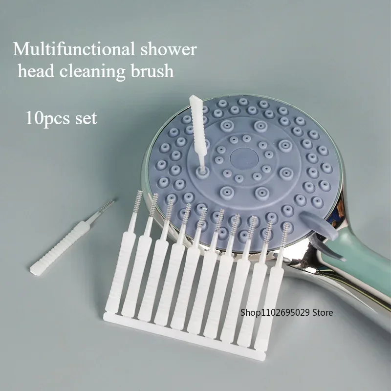 Bathroom Micro Nylon Brush Shower Head Anti-clogging Cleaning Brush Mobile Phone Hole Pore Gap Washing Tools Toilet Accessorie